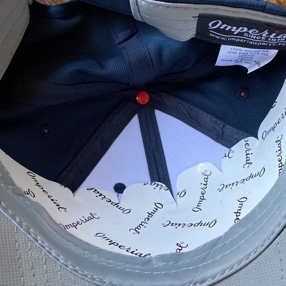 Navy Imperial golf hat - Picture 3 of 4